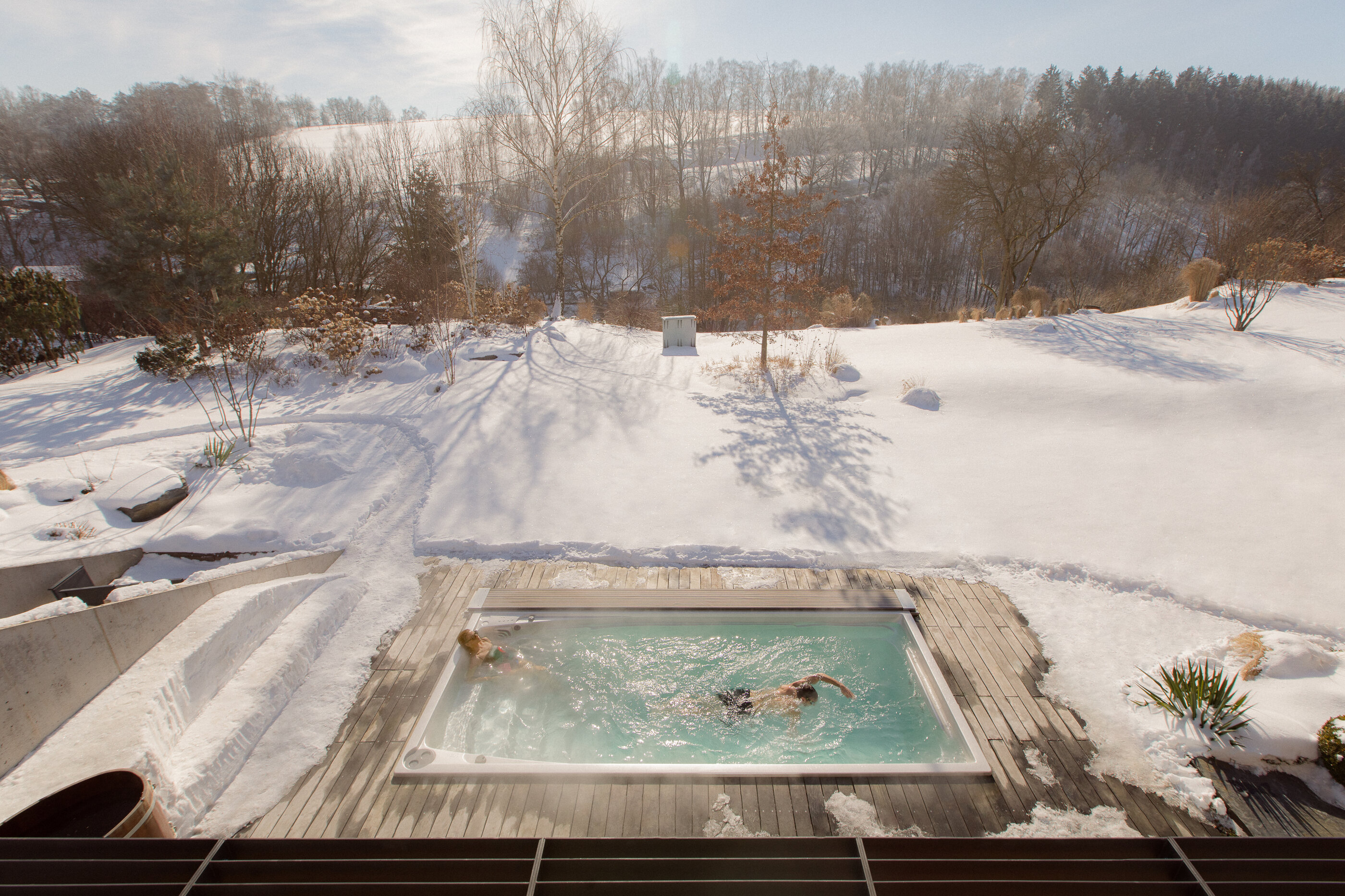 USSPA swim spa – the ideal, efficient way to teach children to swim safely in the comfort of home.