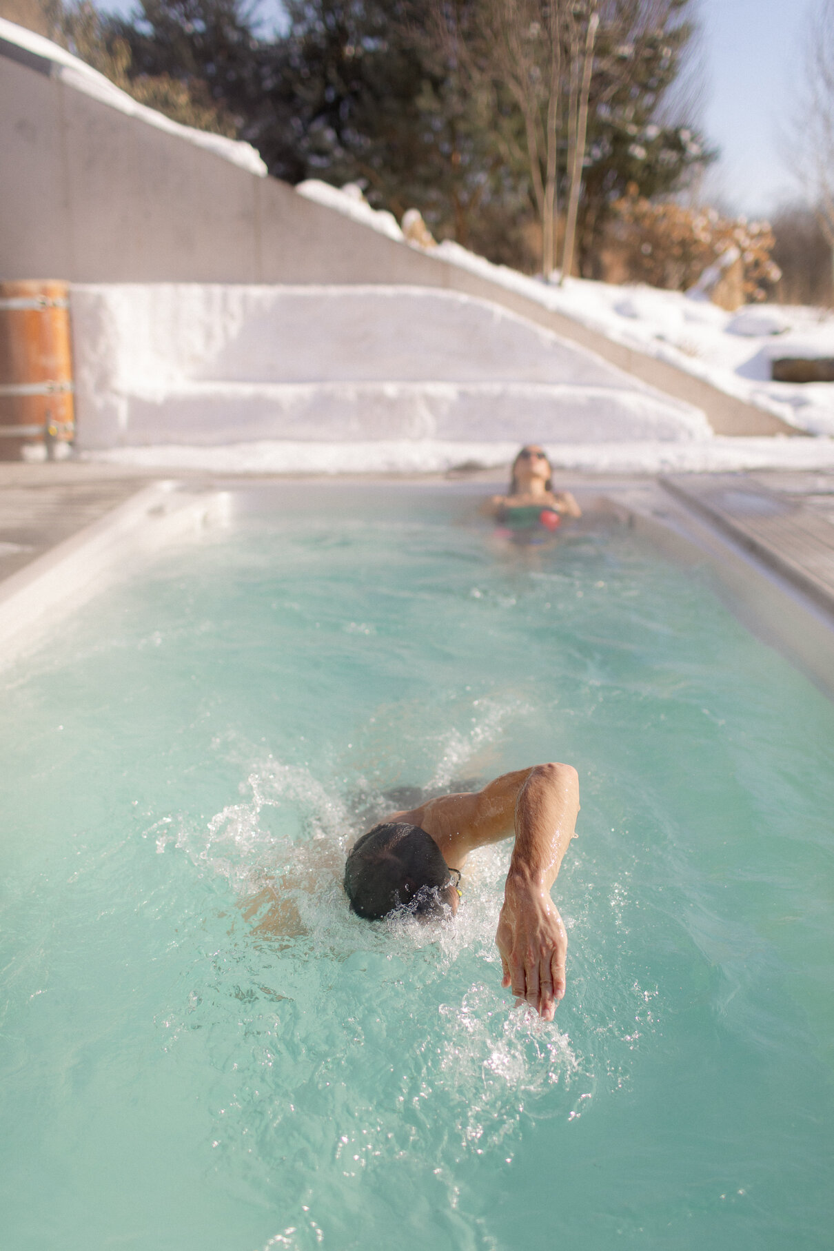 USSPA swim spa – a year‑round, safe and efficient way to teach children to swim at home.