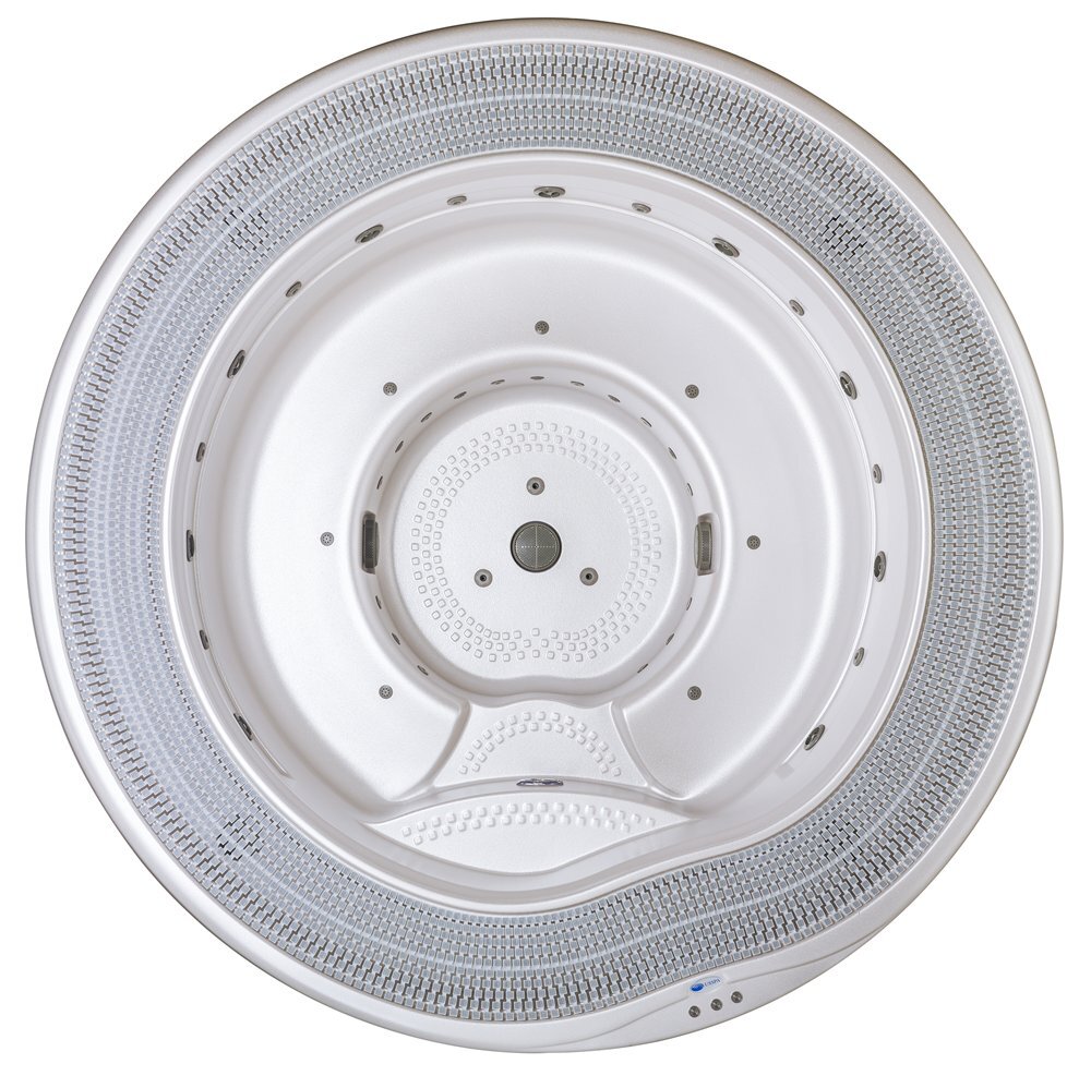 USSPA Dino – round professional spa in an interior for up to 7 people with water and air jets.