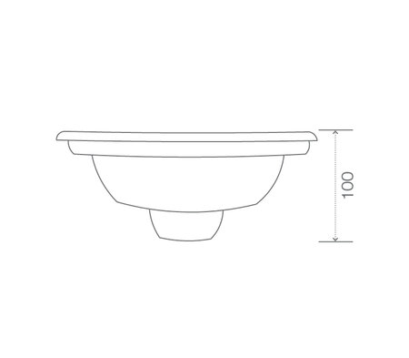 Technical Drawing: USSPA Dino Commercial Spa (256 x 256 x 100 cm) | © USSPA