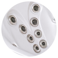 FanComplexiN in the USSPA Master – fan‑shaped massage with eight rotating jets in a commercial hot tub.
