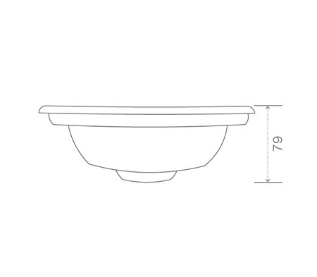 Technical Drawing: USSPA Polo Commercial Spa (222 x 222 x 79 cm) | © USSPA