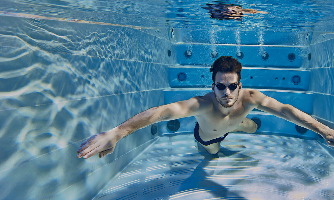 USSPA premium swim spa pool brings a comfortable swimming solution right at your home.