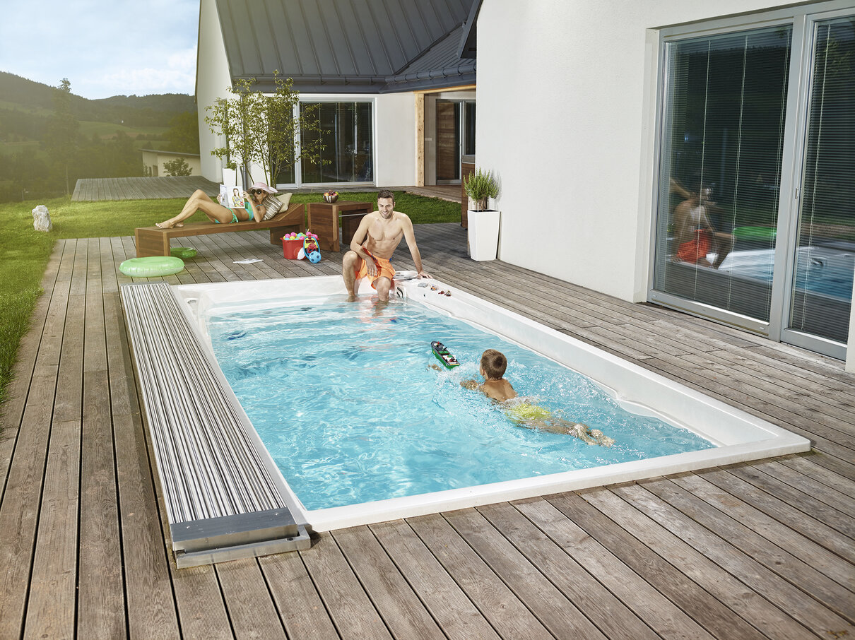 Choose USSPA accessories for your swim spa to create the perfect relaxation space.
