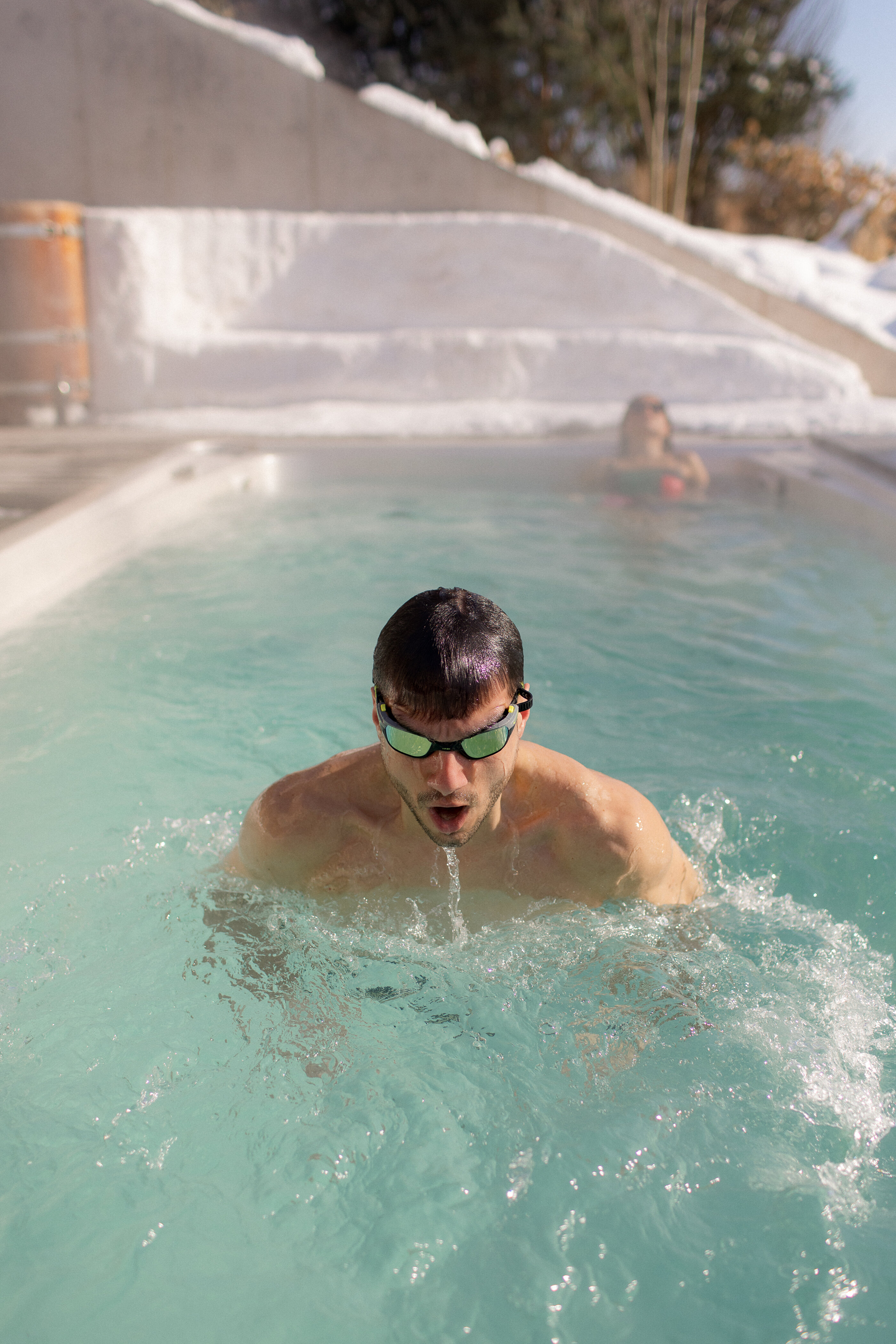 USSPA swim spa features a designer pool with countercurrent, perfect for rest and renewed energy.