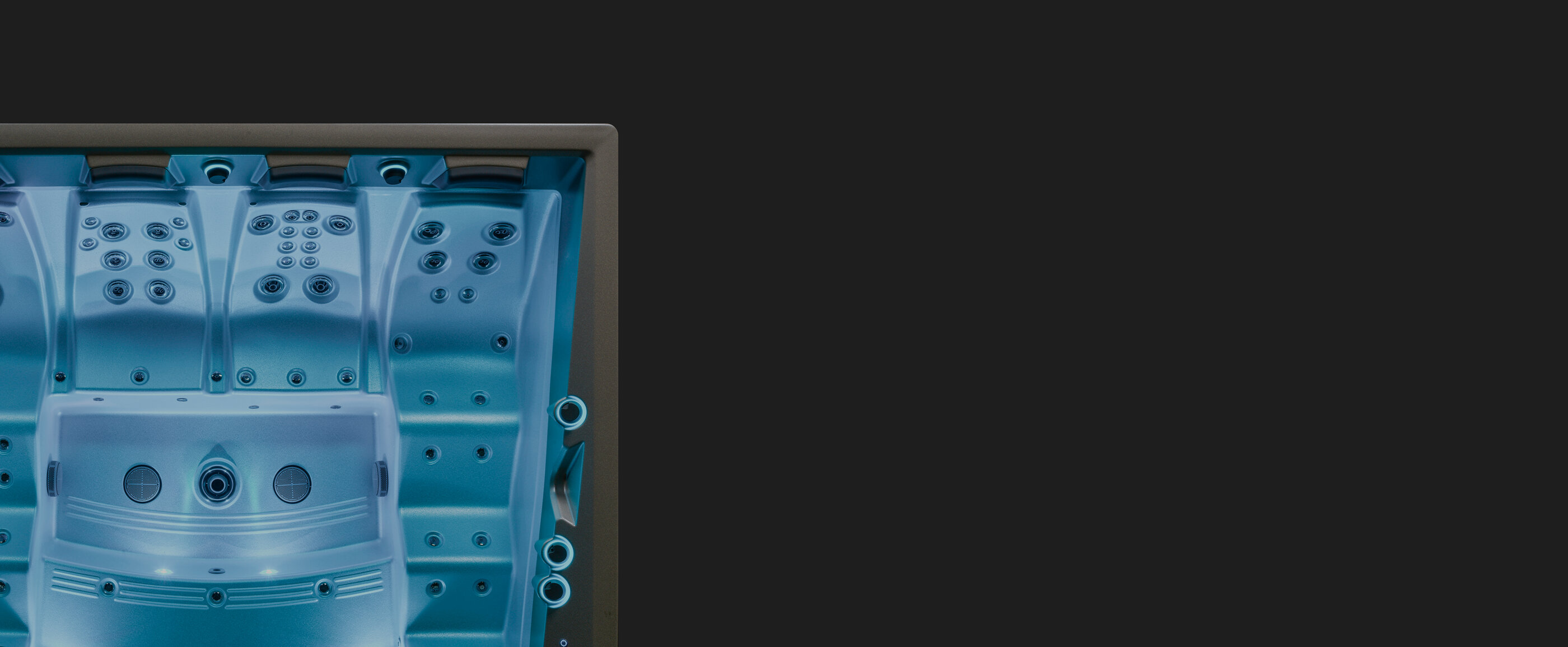 USSPA configurator – build your custom spa and save or send the setup for a price quote.