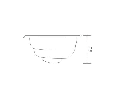 Tecnical Drawin: USSPA privat spa Noel (200 x 200 x 90 cm) | © USSPA